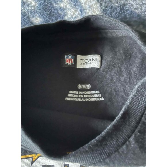 Pittsburgh Steelers Shirt Mens Medium Black NFL Football Team Apparel Tee - Picture 3 of 5